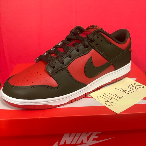 Nike Dunk Low “Mystic Red” - Picture 1 of 2